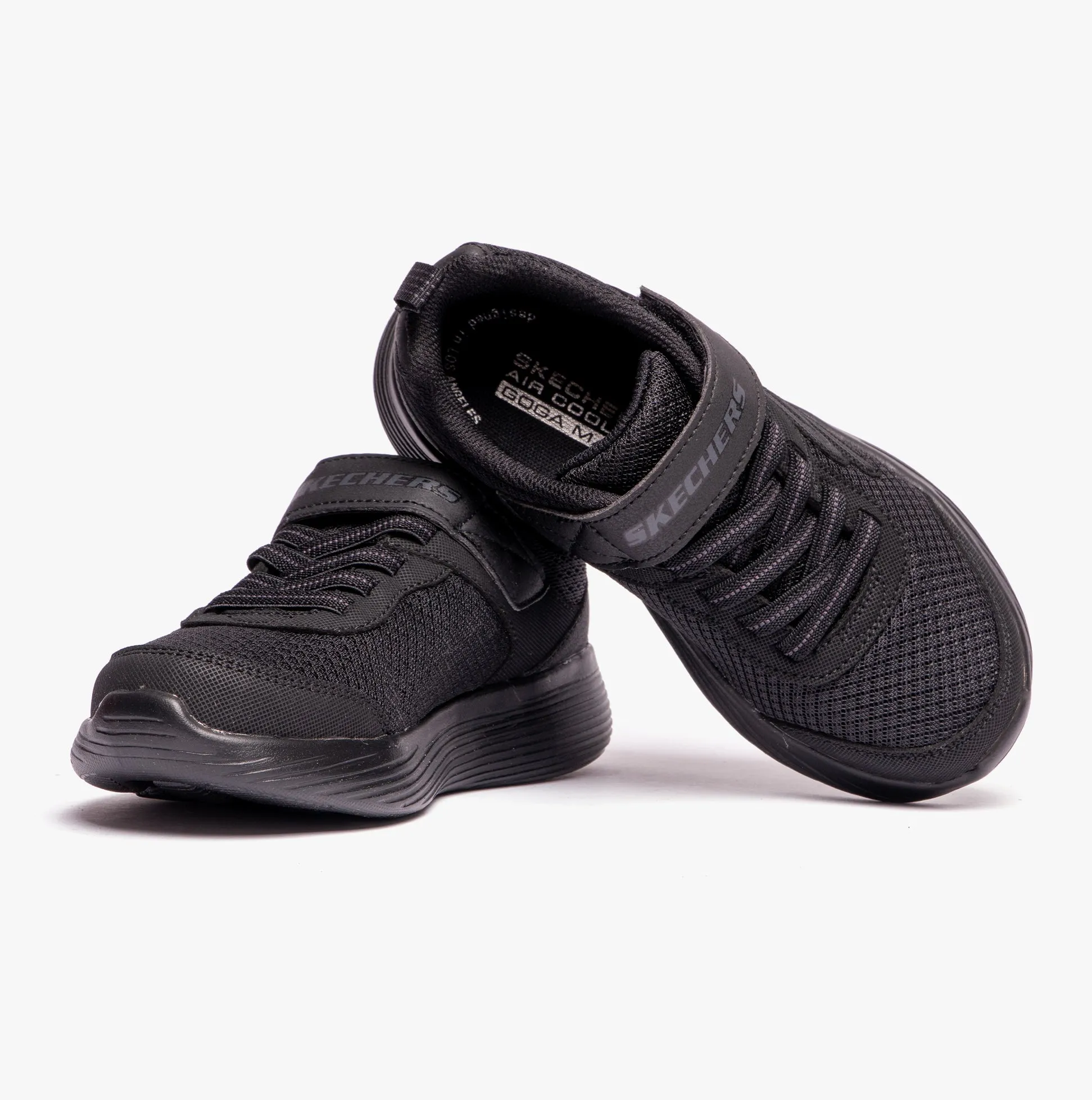 Skechers 405102L/BBK GO RUN 400 School Trainers Black