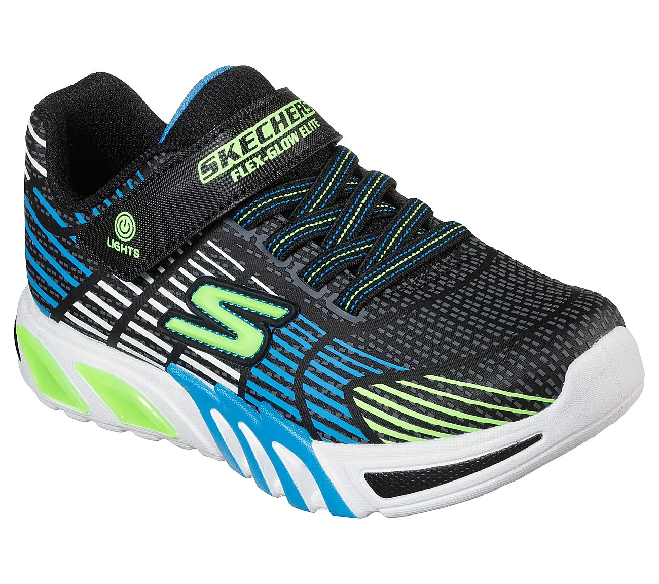 Skechers Boys Flex Glow Trainer 400135L