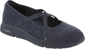 Skechers Modern Comfort Women's Women's Martha Stewart Arch Fit Living-Meadow Walk Loafer, Navy, 11