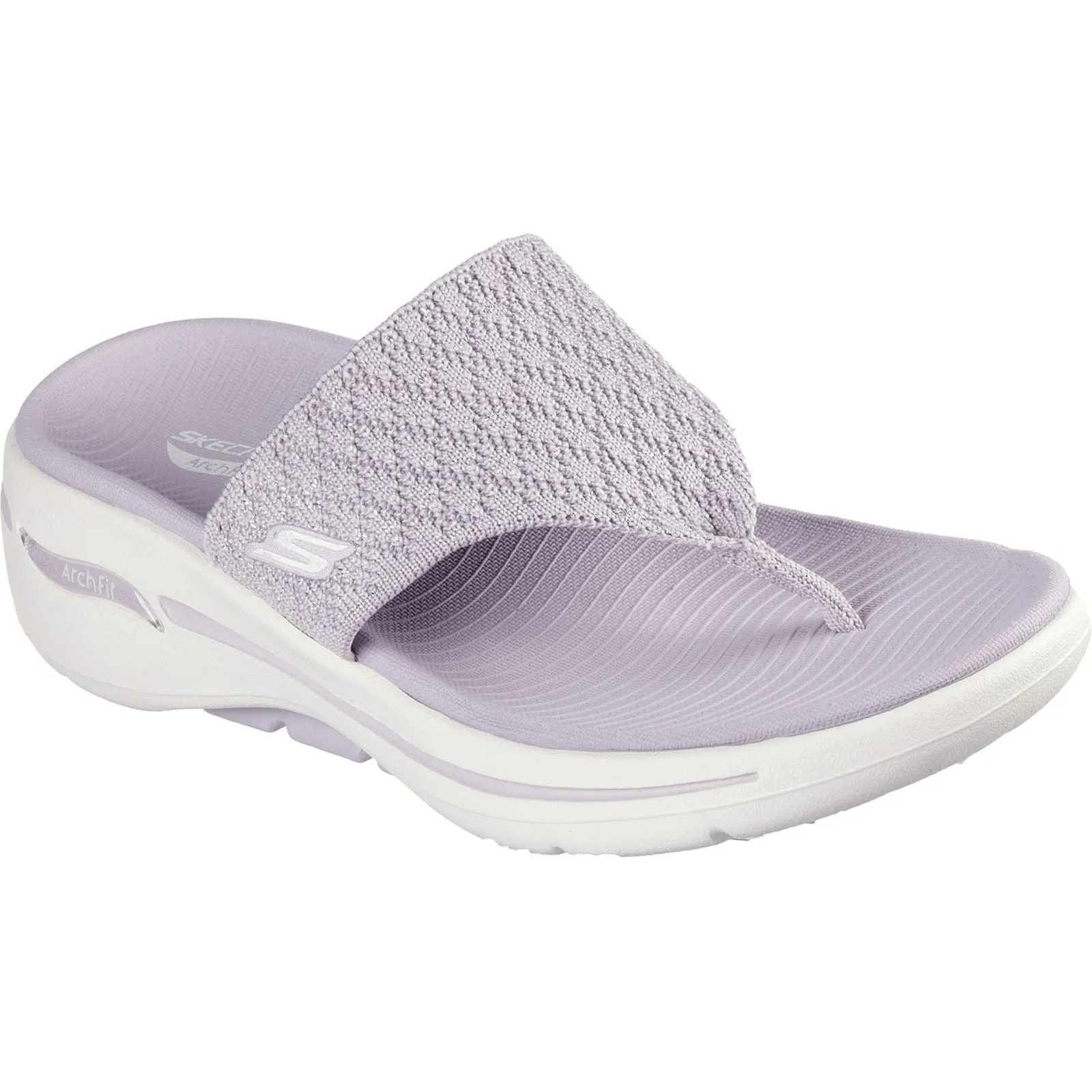 Skechers Women's Go Walk Arch Fit Sandal Spellbound Sandal in Lilac