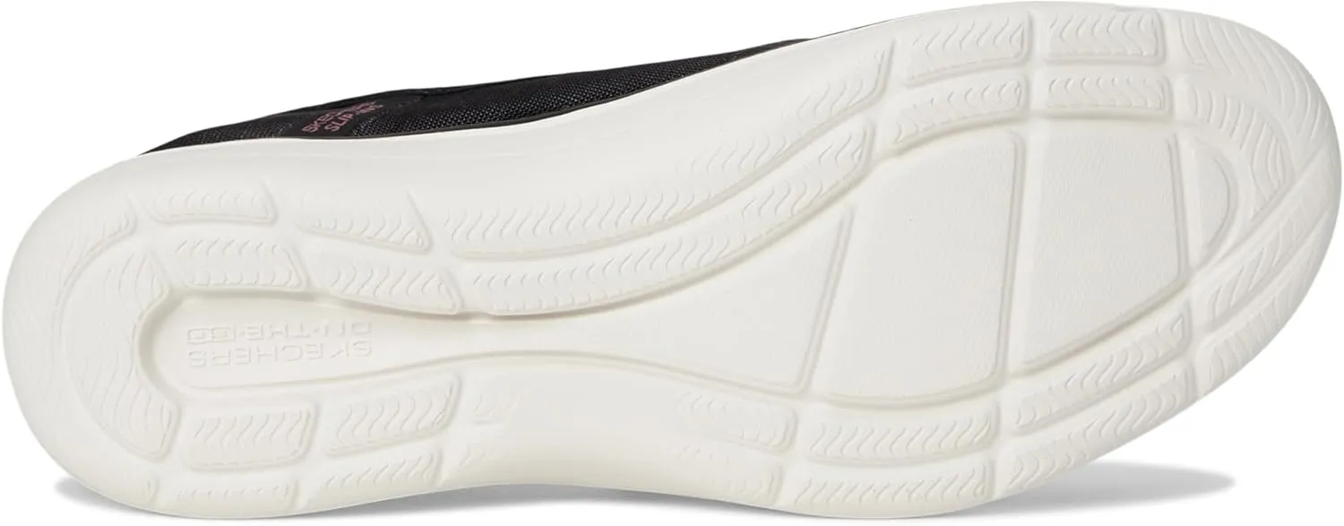Skechers Women's On-The-go Flex-Radiant Snake Print Skimmer Hands Free Slip-ins Loafer Flat