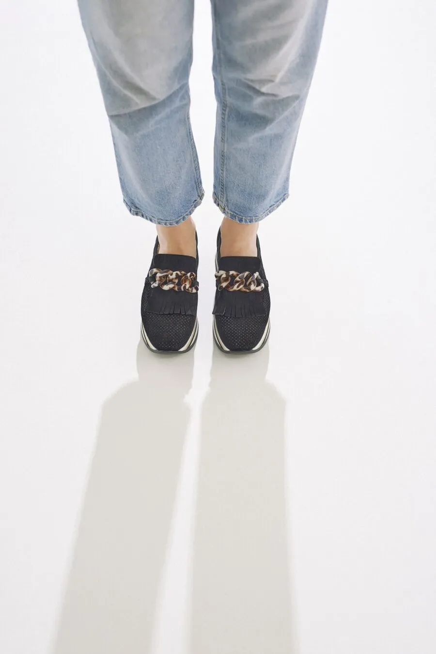 Softwaves Cadie 7.78.08 Platform Loafer