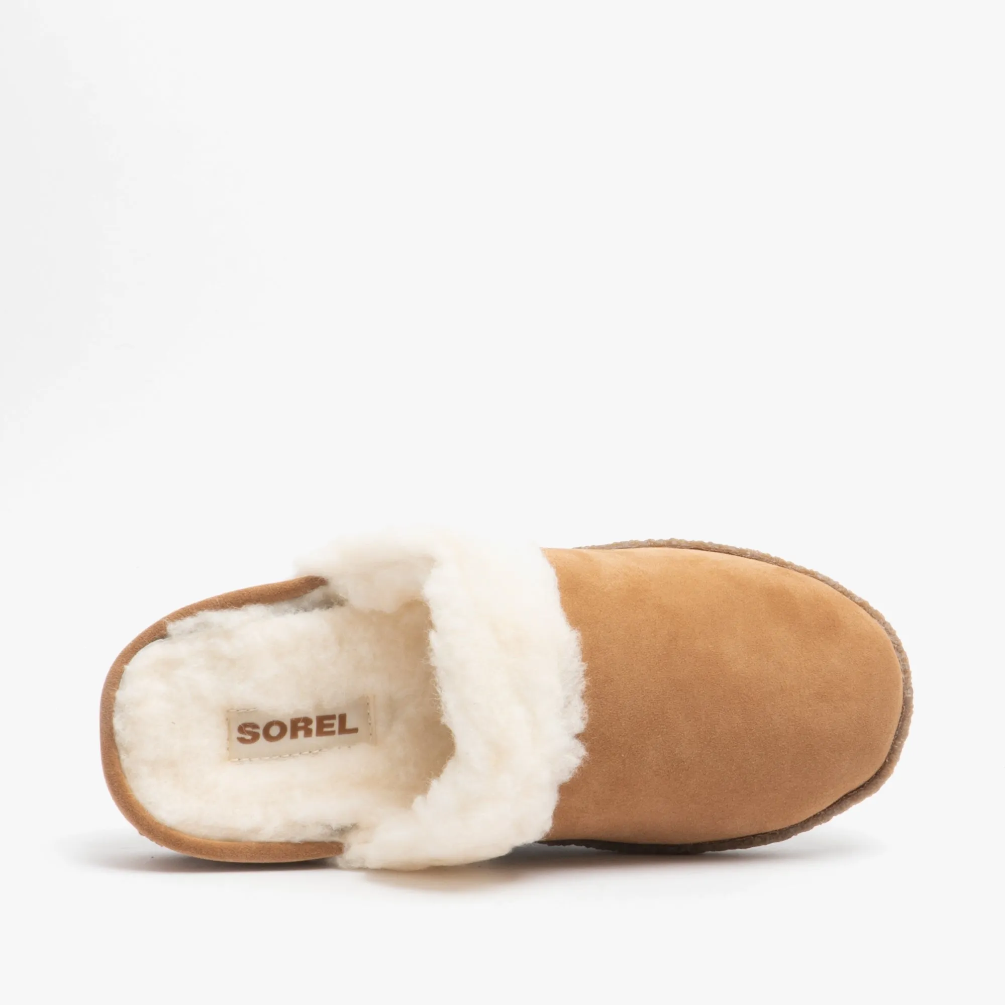 Sorel NAKISKA SLIDE II Womens Mule Slippers Camel Brown