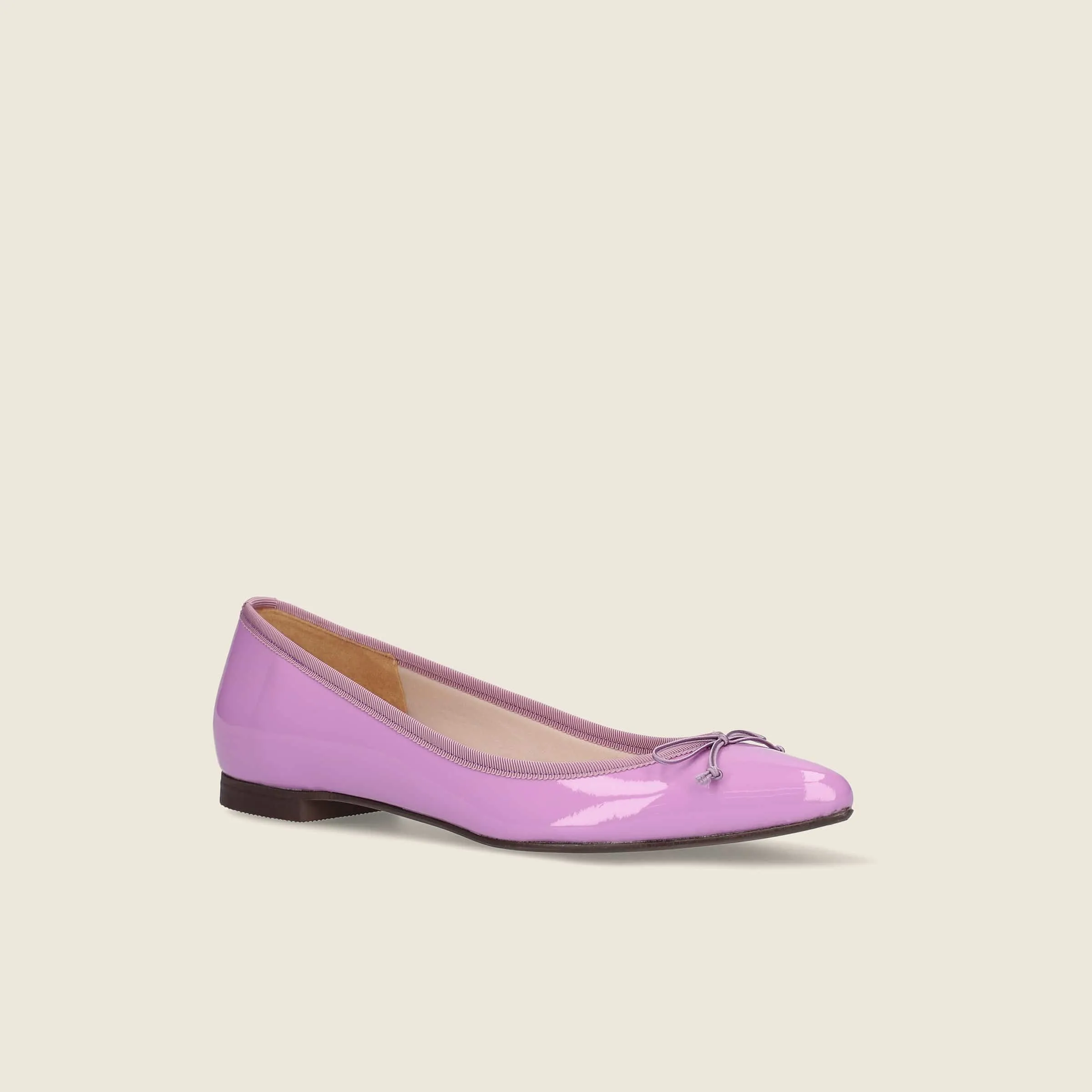 SSBI: Pointed Toe Flat Ballet Shoes (1333) L Purple E