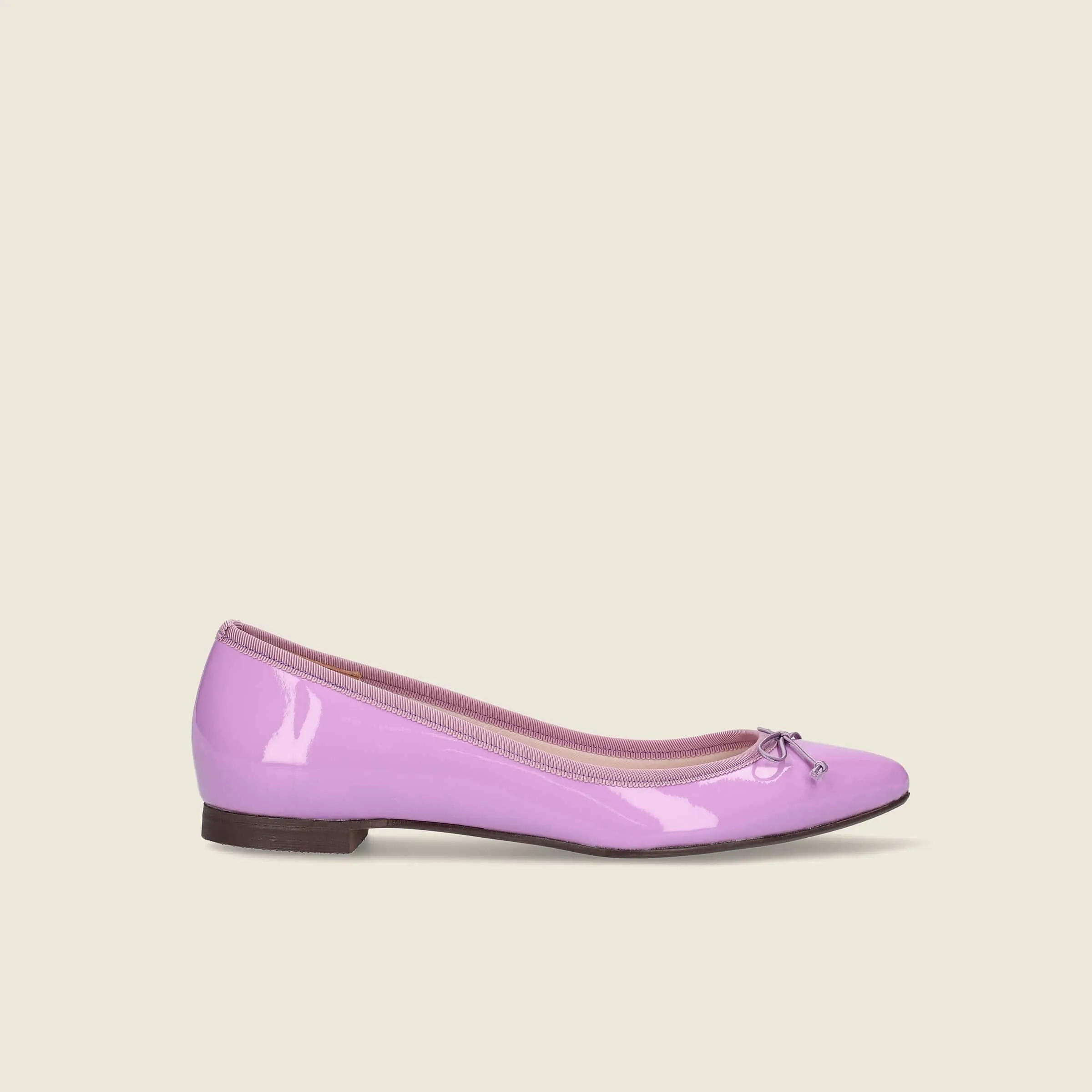 SSBI: Pointed Toe Flat Ballet Shoes (1333) L Purple E