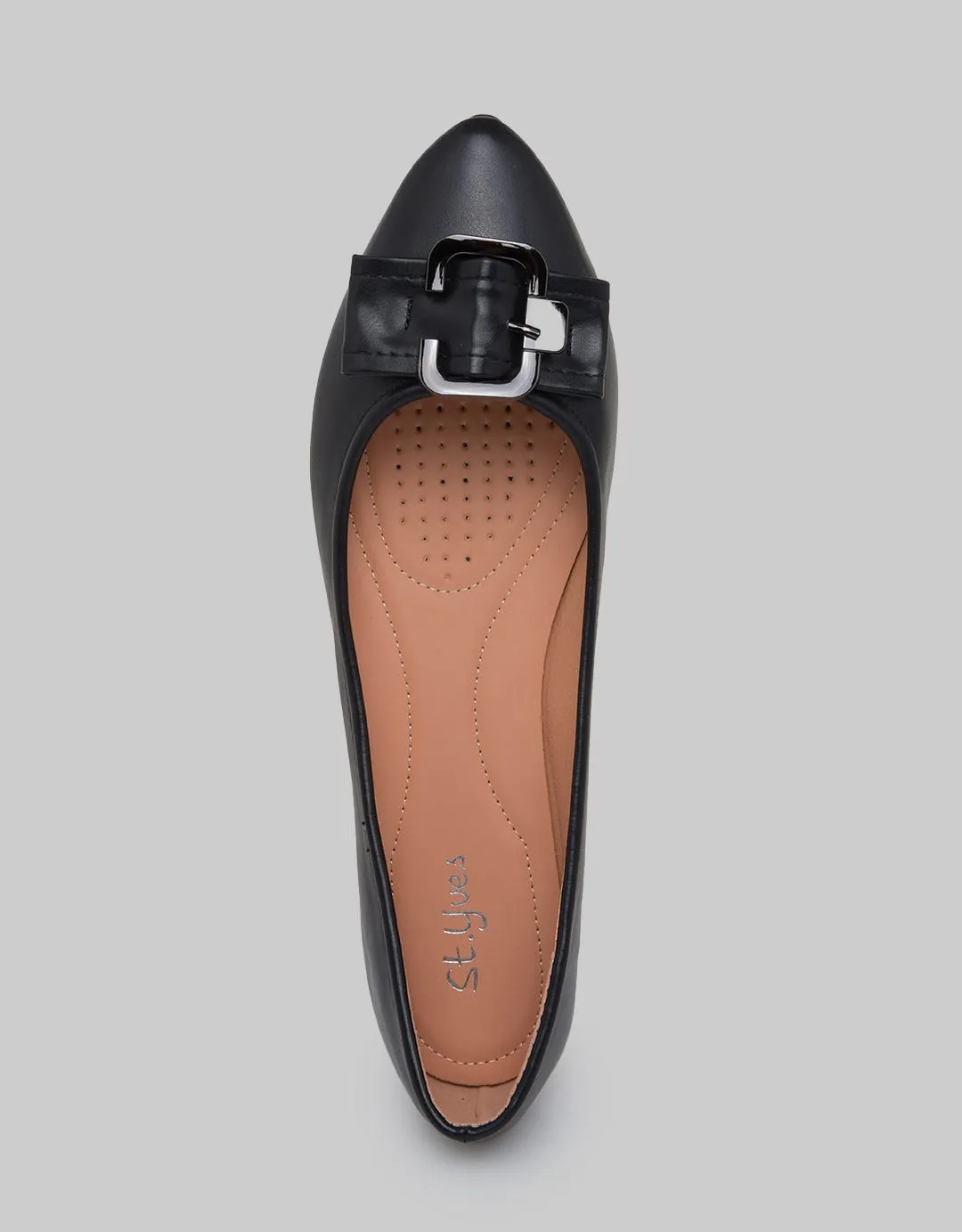 St. Yves Ballerina Pointed Sepatu Flat Wanita