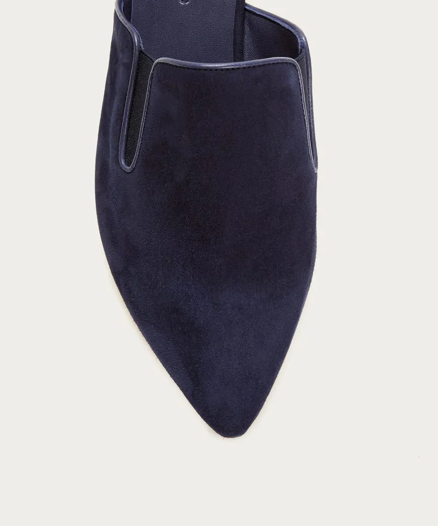 Suede Mule