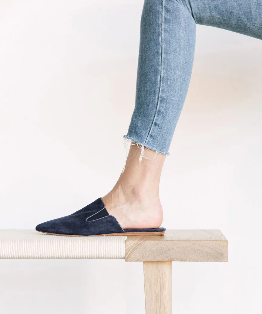 Suede Mule