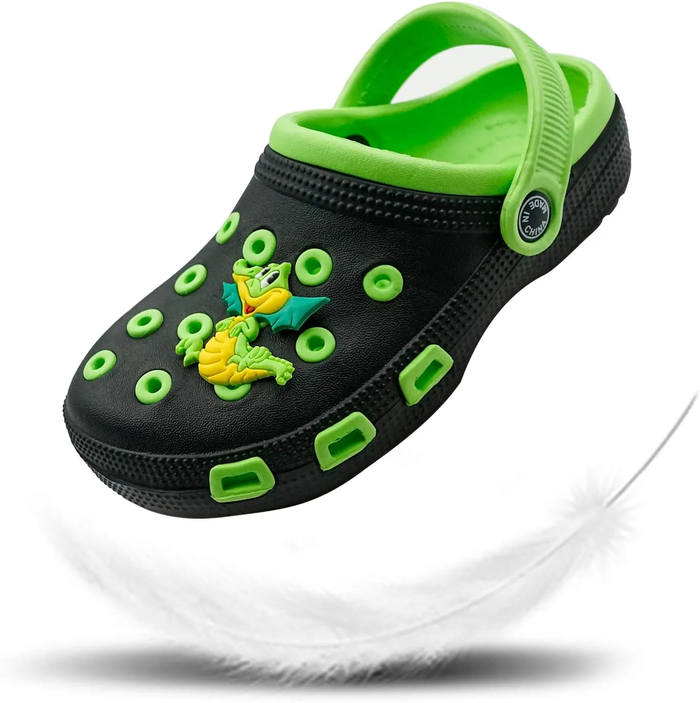 Toddler Little Kids Clogs Slippers Sandals, Non-Slip Girls Boys Clogs Slide Lightweight Garden Shoes Slip-on Beach Pool Shower Slippers