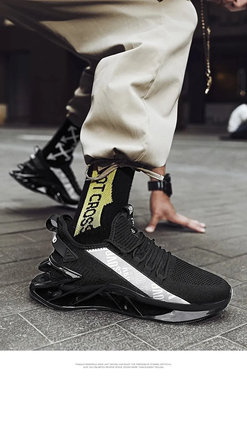 Trainer Race breathable fashion running loafers tennis shoes
