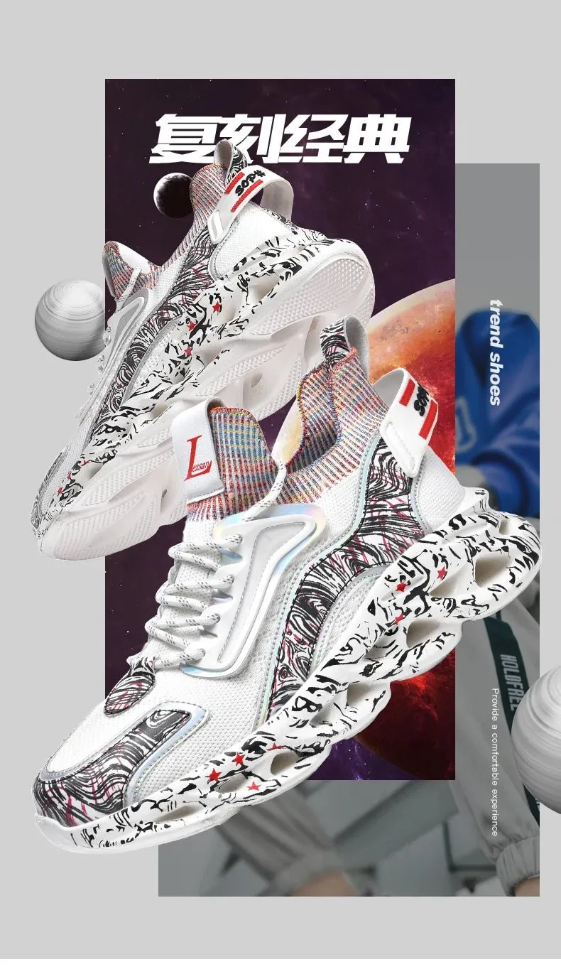 Trainer Race breathable fashion running loafers tennis shoes