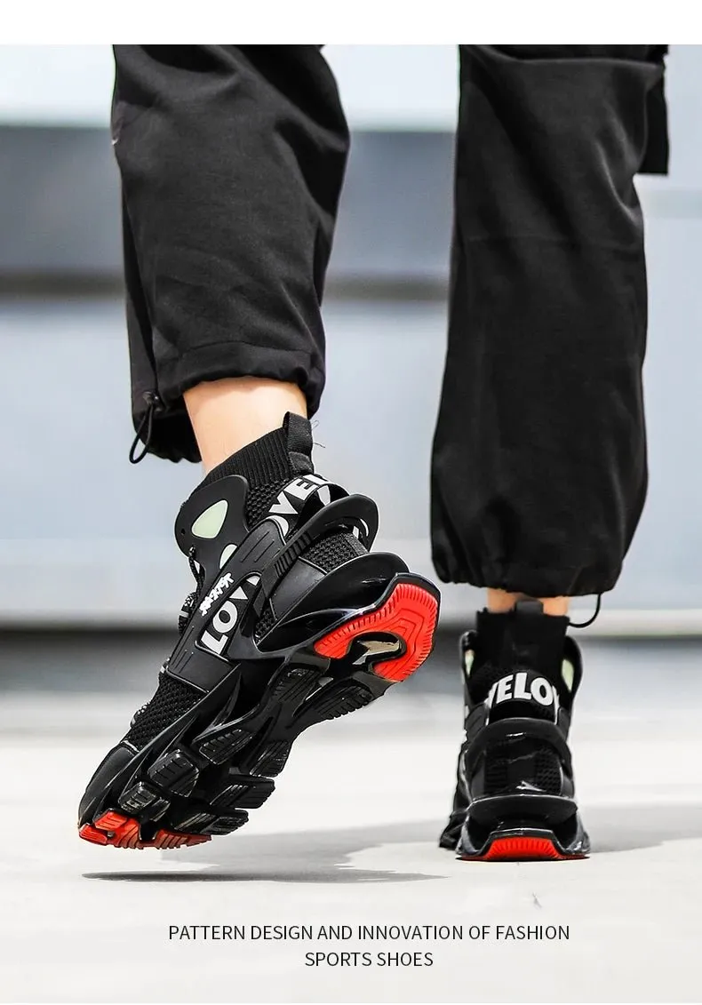 Trainer Race breathable fashion running loafers tennis shoes