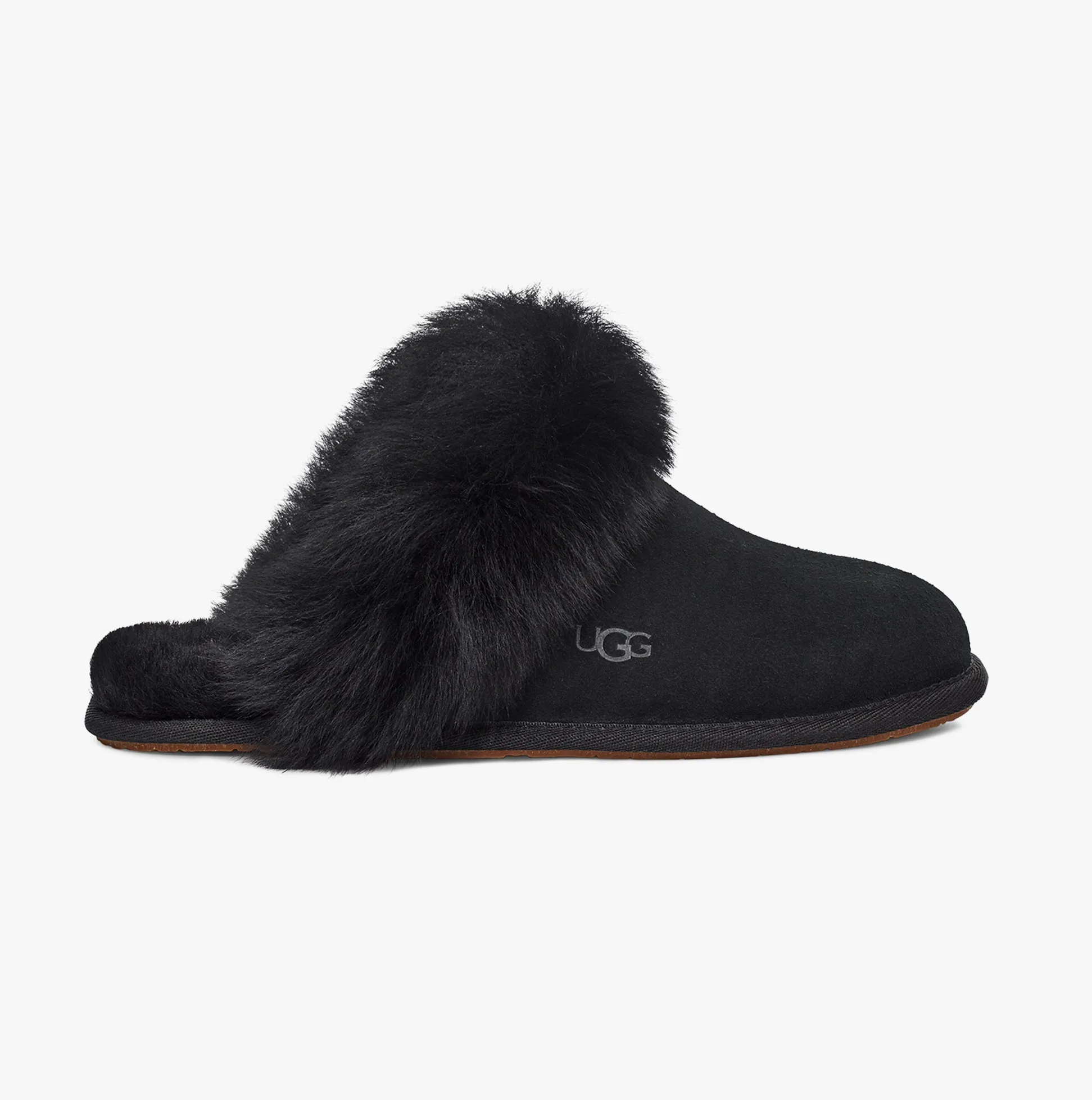 UGG SCUFF Womens Slippers Black