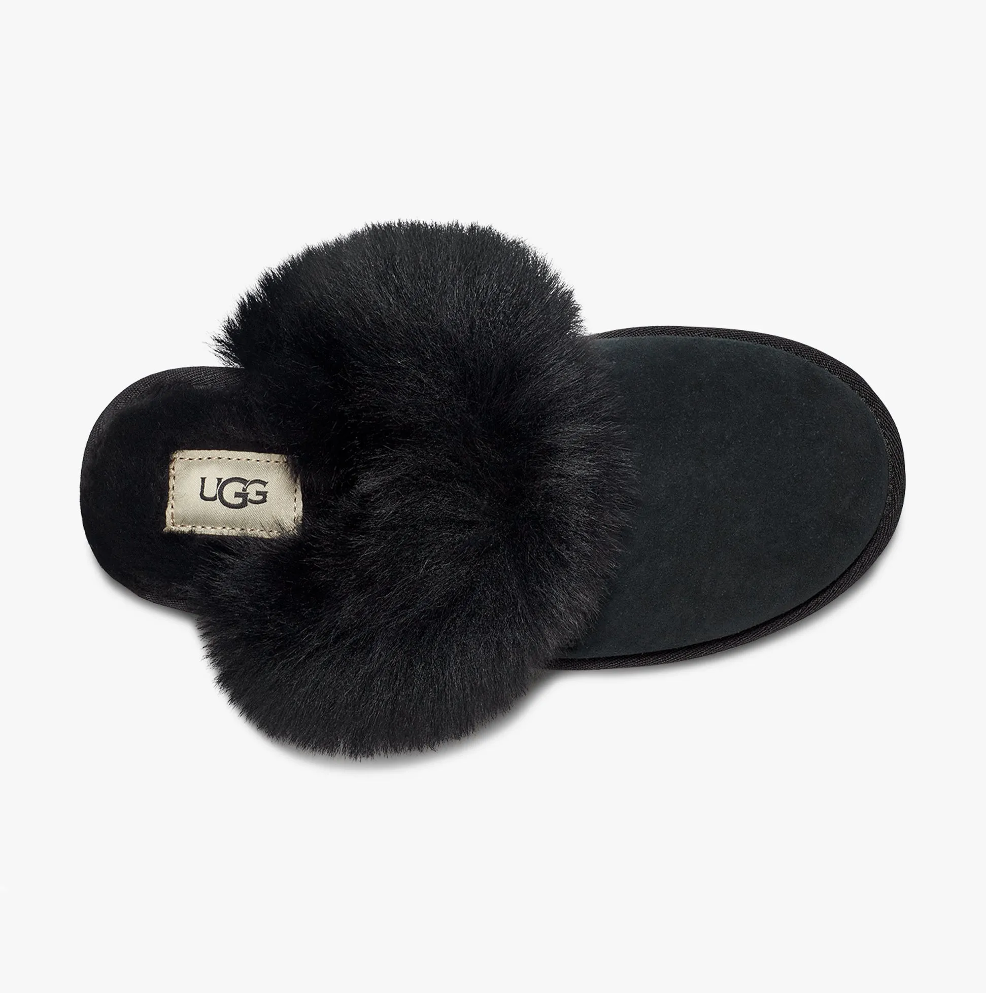 UGG SCUFF Womens Slippers Black