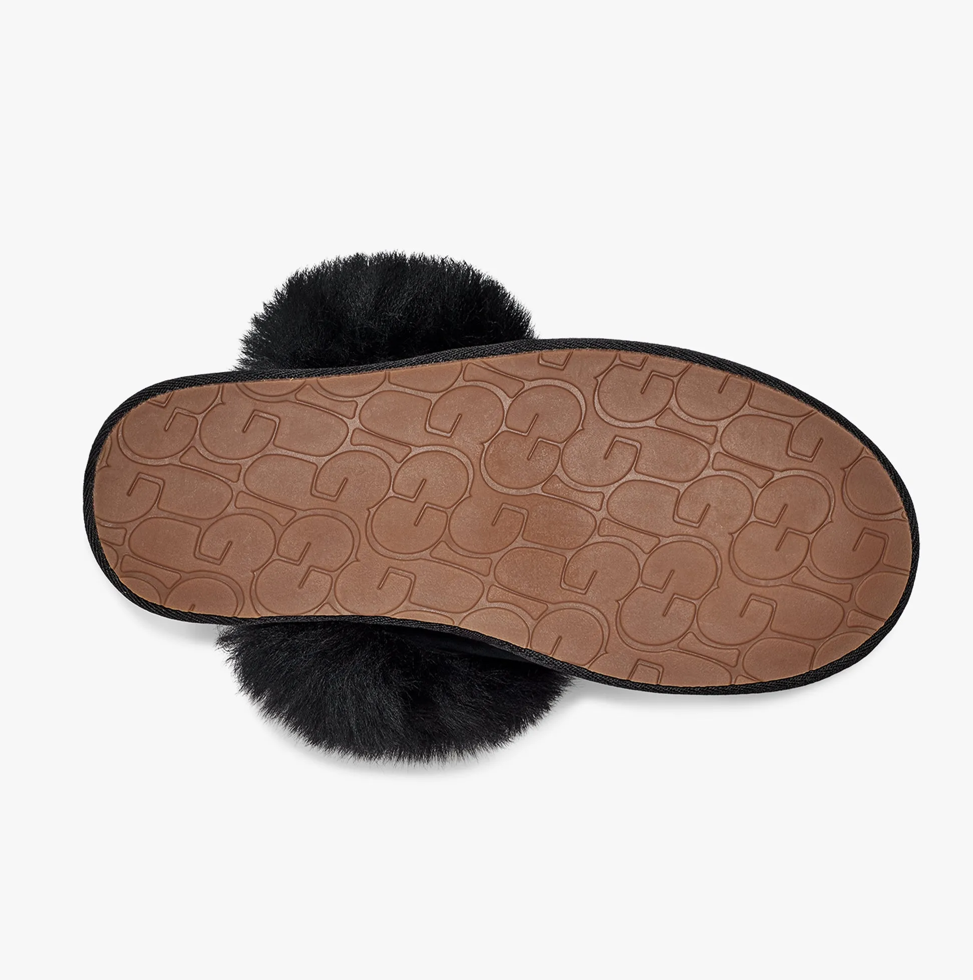 UGG SCUFF Womens Slippers Black