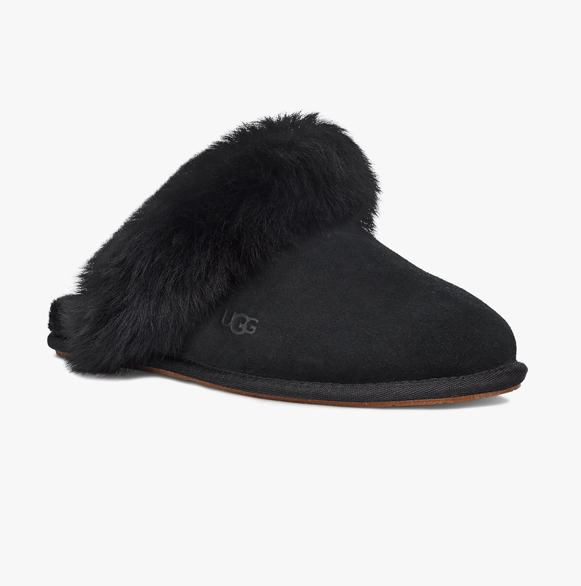 UGG SCUFF Womens Slippers Black