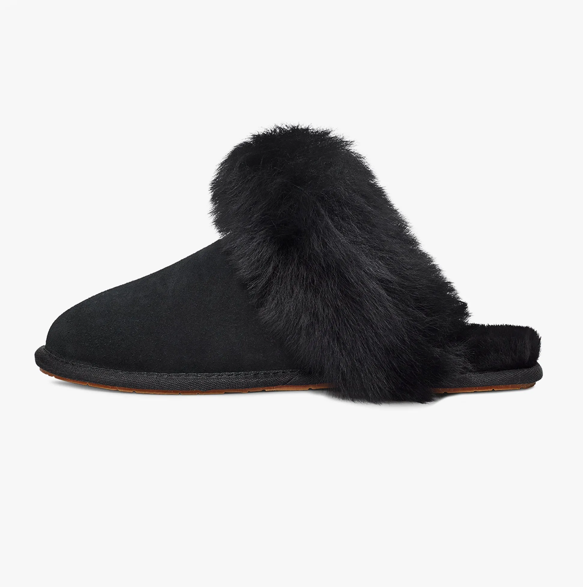 UGG SCUFF Womens Slippers Black