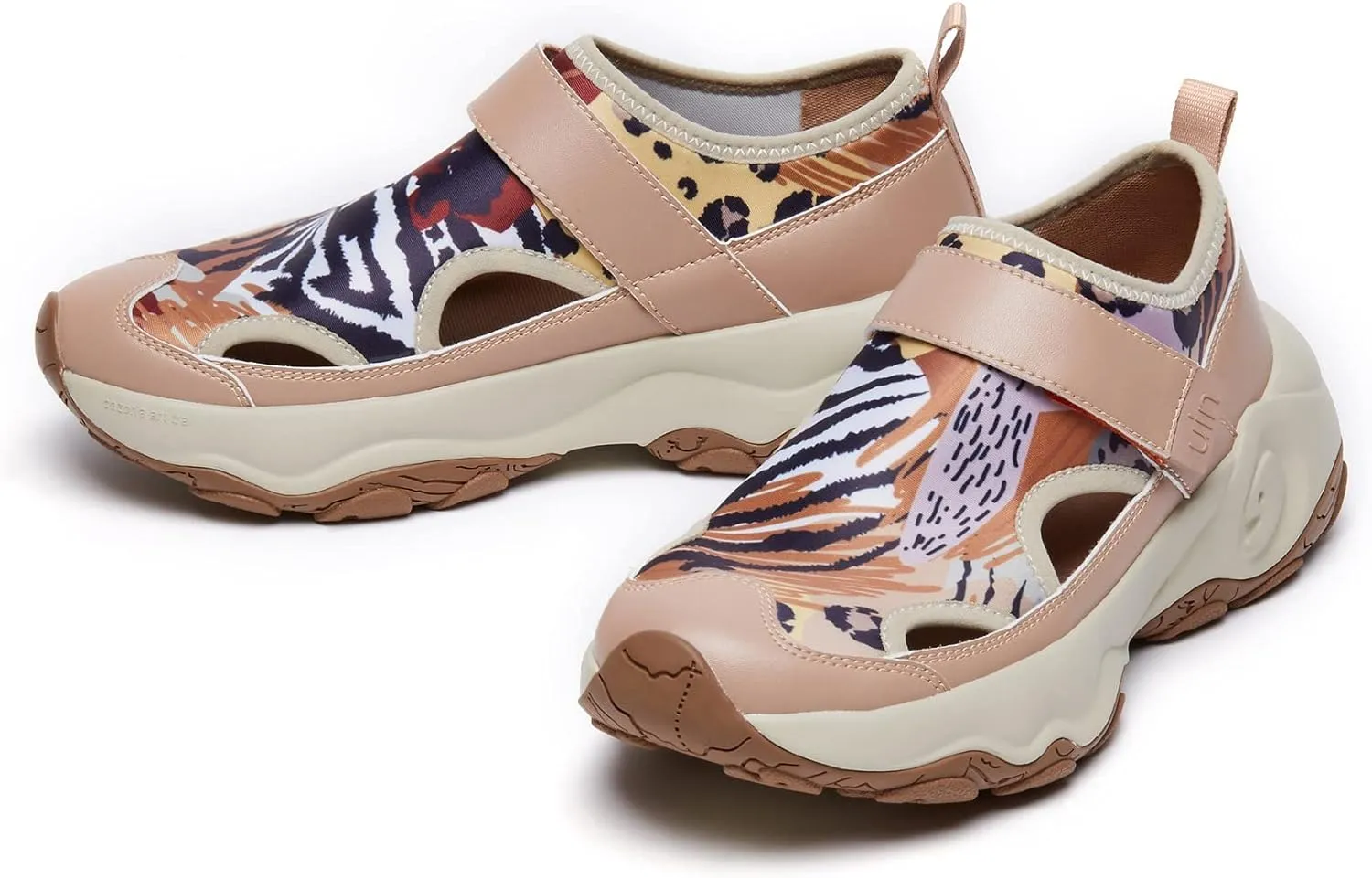 UIN Women's Outdoor Sandal Closed Toe Lightweight Walking Summer Travel Hiking Water Shoes