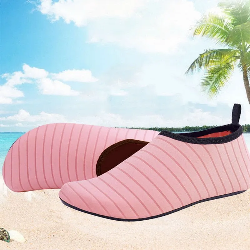 Unisex Water Non-Slip Sneaker Shoes Swimming Diving Socks Summer Aqua Beach Sandal Flat Shoe Seaside Socks Slipper For Men Women