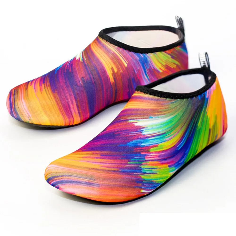 Unisex Water Non-Slip Sneaker Shoes Swimming Diving Socks Summer Aqua Beach Sandal Flat Shoe Seaside Socks Slipper For Men Women