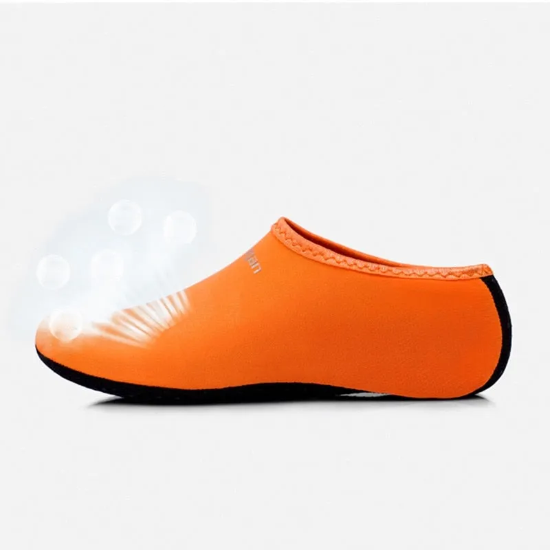 Unisex Water Shoes Swimming Diving Socks Summer Aqua Beach Sandal Flat Shoe Seaside Non-Slip Sneaker Socks Slipper for Women Men