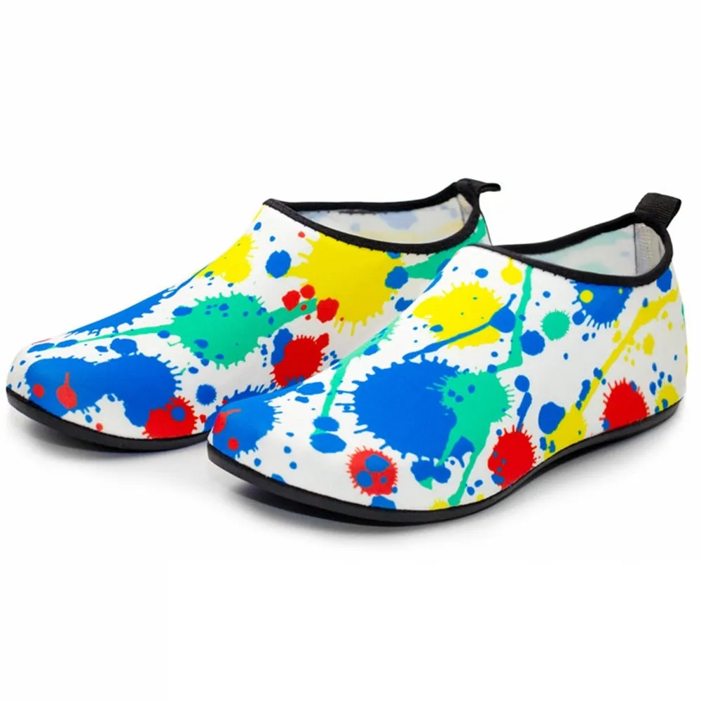 Unisex Water Shoes Swimming Diving Socks Summer Aqua Beach Sandal Flat Shoe Seaside Non-Slip Sneaker Socks Slipper for Women Men