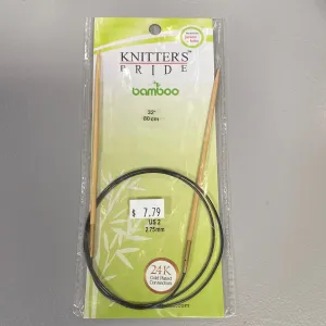 US 2 32” Bamboo Circulars