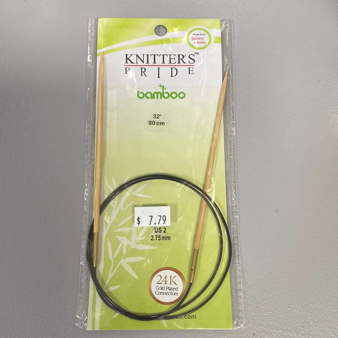 US 2 32” Bamboo Circulars