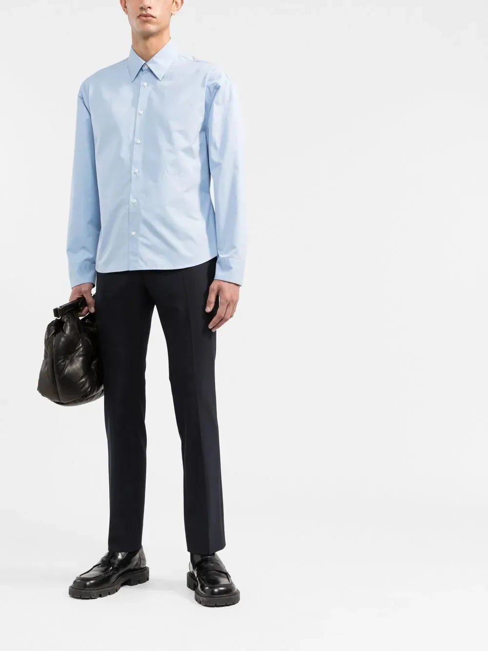 Valentino Long-Sleeve Cotton Shirt