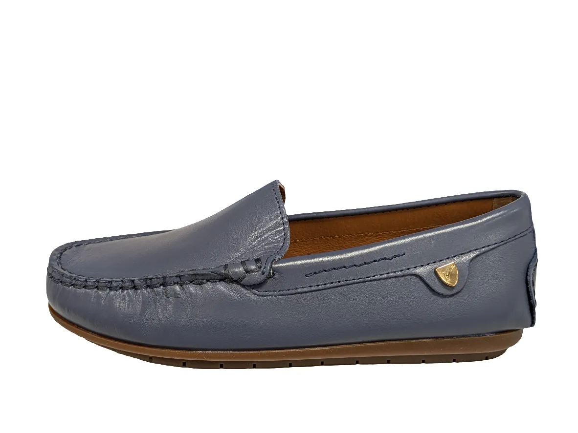 Venettini  Steel Blue Loafer Melvin