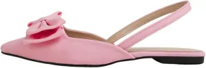 Verdusa Women's Bow Pointed Toe Flat Shoes Slingback Flats Dress Shoes