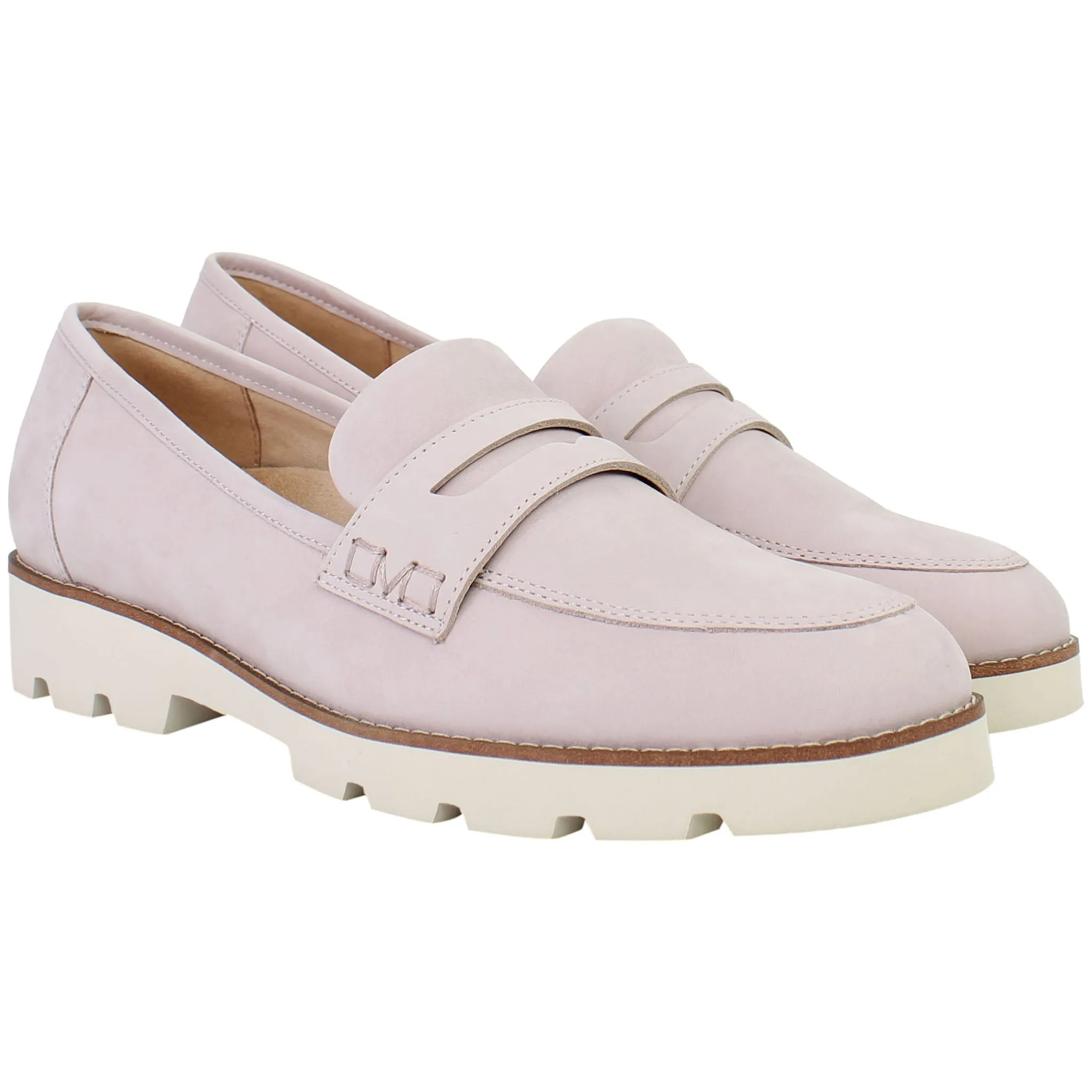 Vionic Charm Cheryl Womens Light Pink Loafers