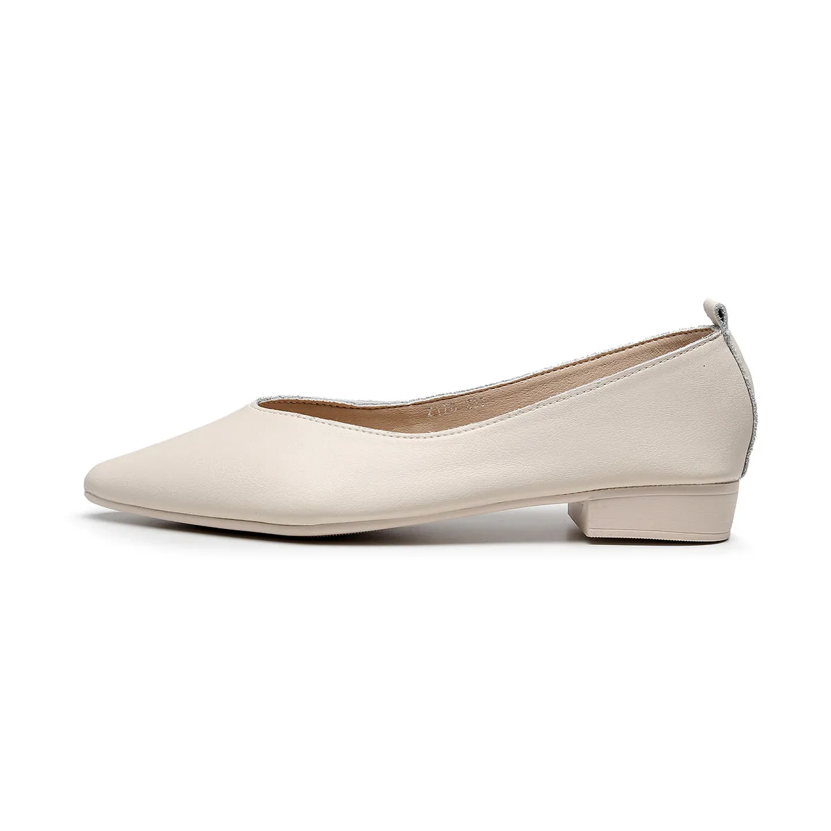 WOMEN POINTED FLAT 4366