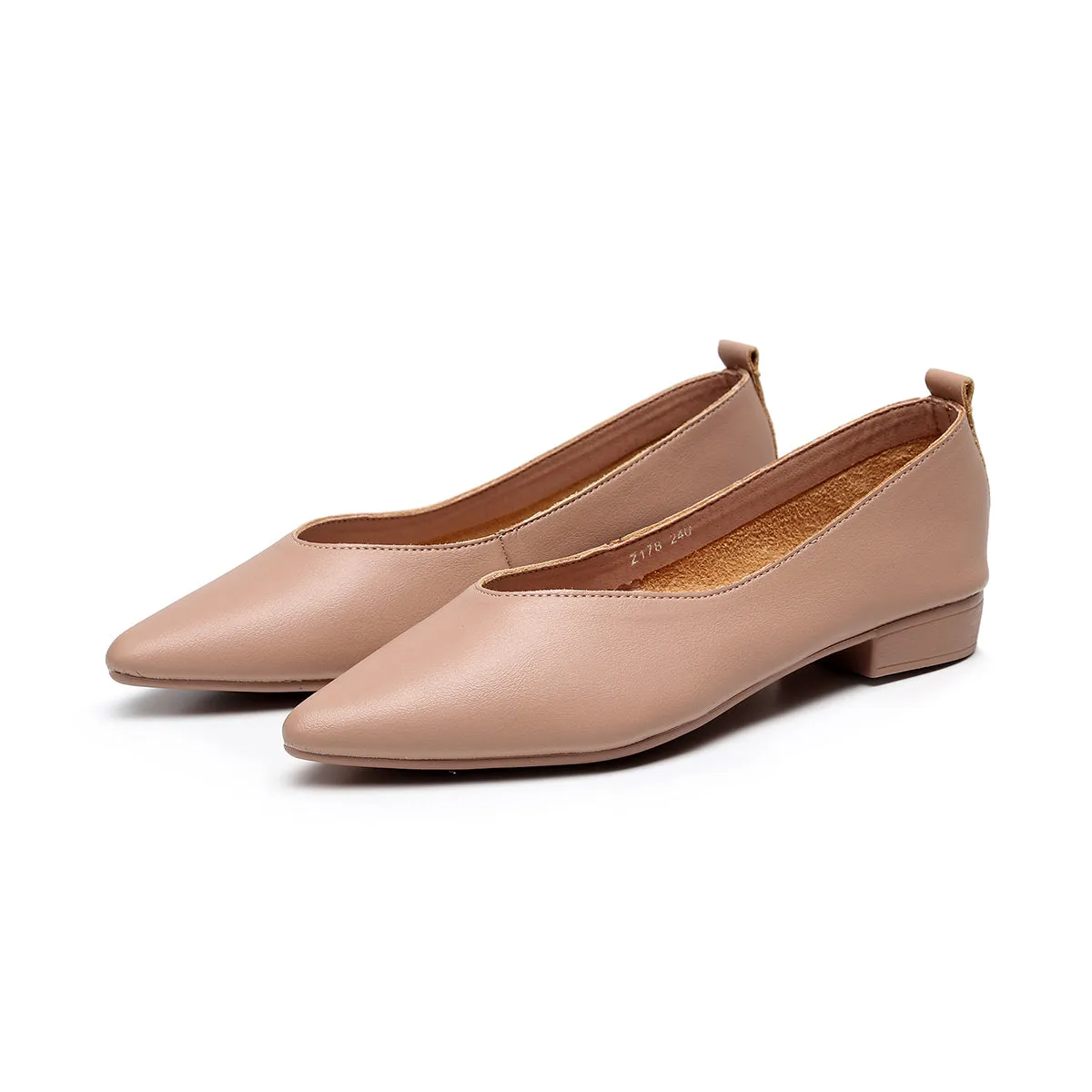 WOMEN POINTED FLAT 4366