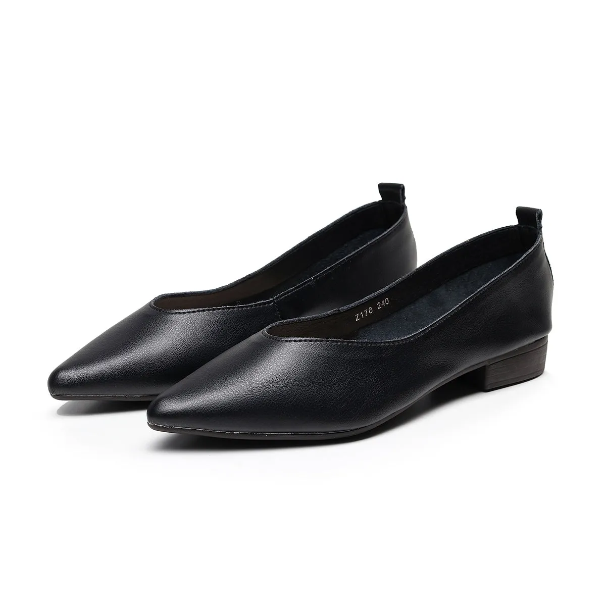 WOMEN POINTED FLAT 4366