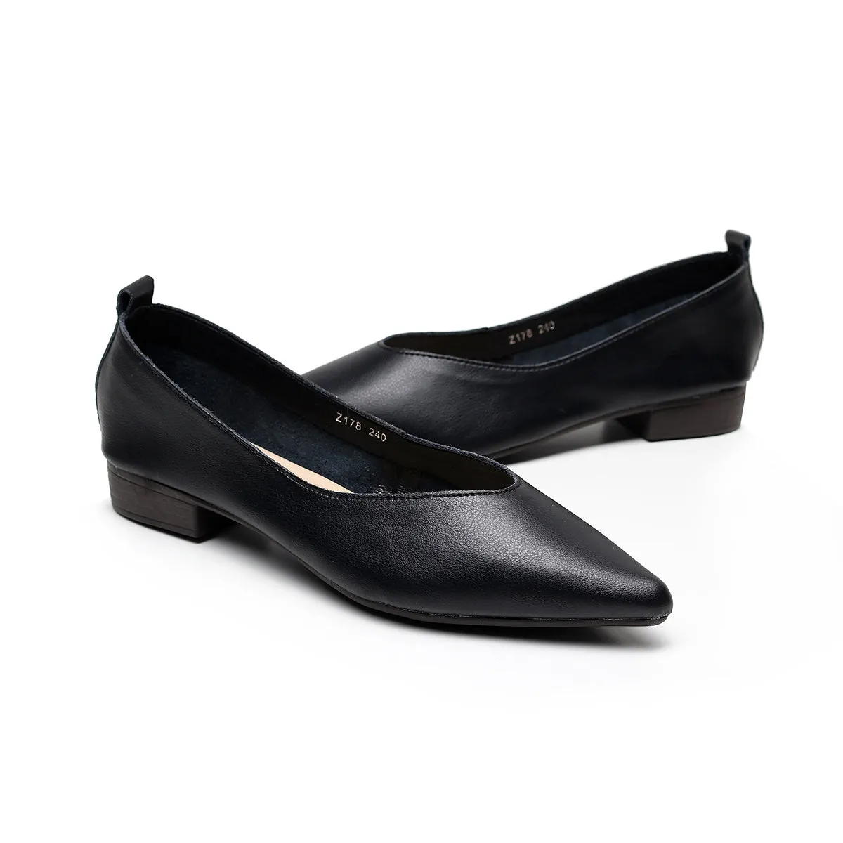 WOMEN POINTED FLAT 4366