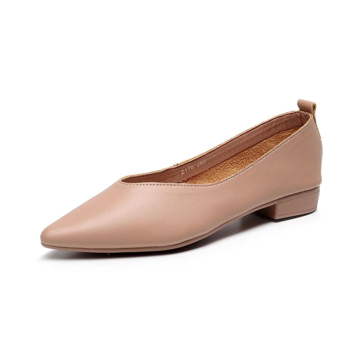 WOMEN POINTED FLAT 4366