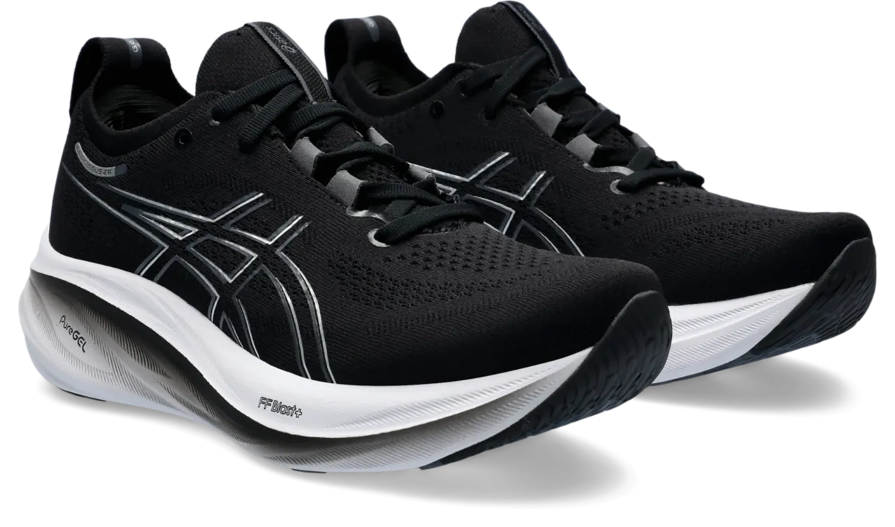 Women’s Gel-Nimbus 26 (001 - Black/Graphite Grey)