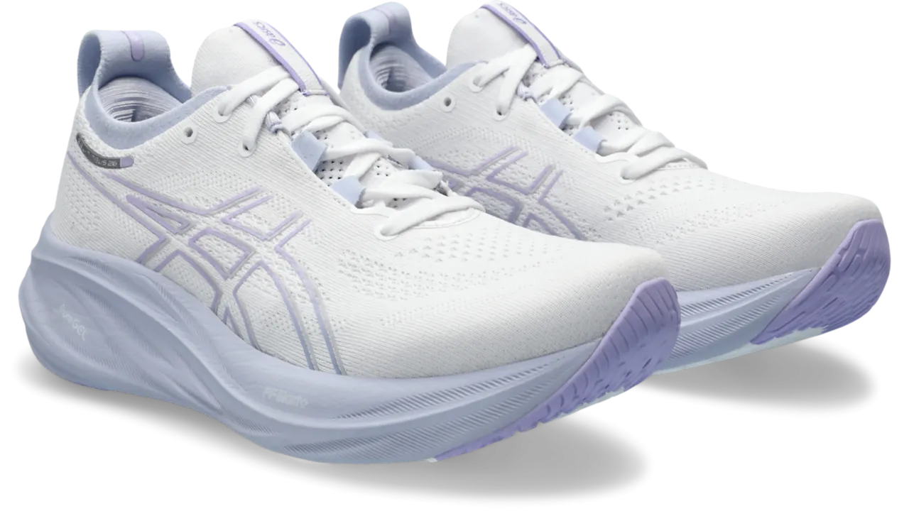 Women’s Gel-Nimbus 26 (100 - White/Fresh Air)