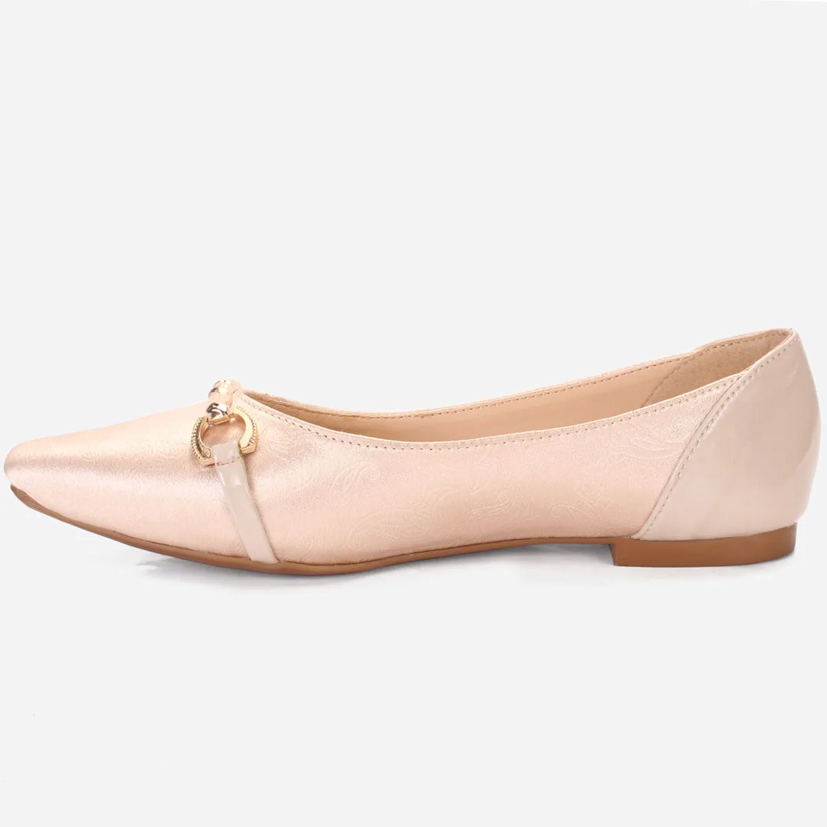 Women's "PARTIA" Pointed Toe Slip On Flat Pumps