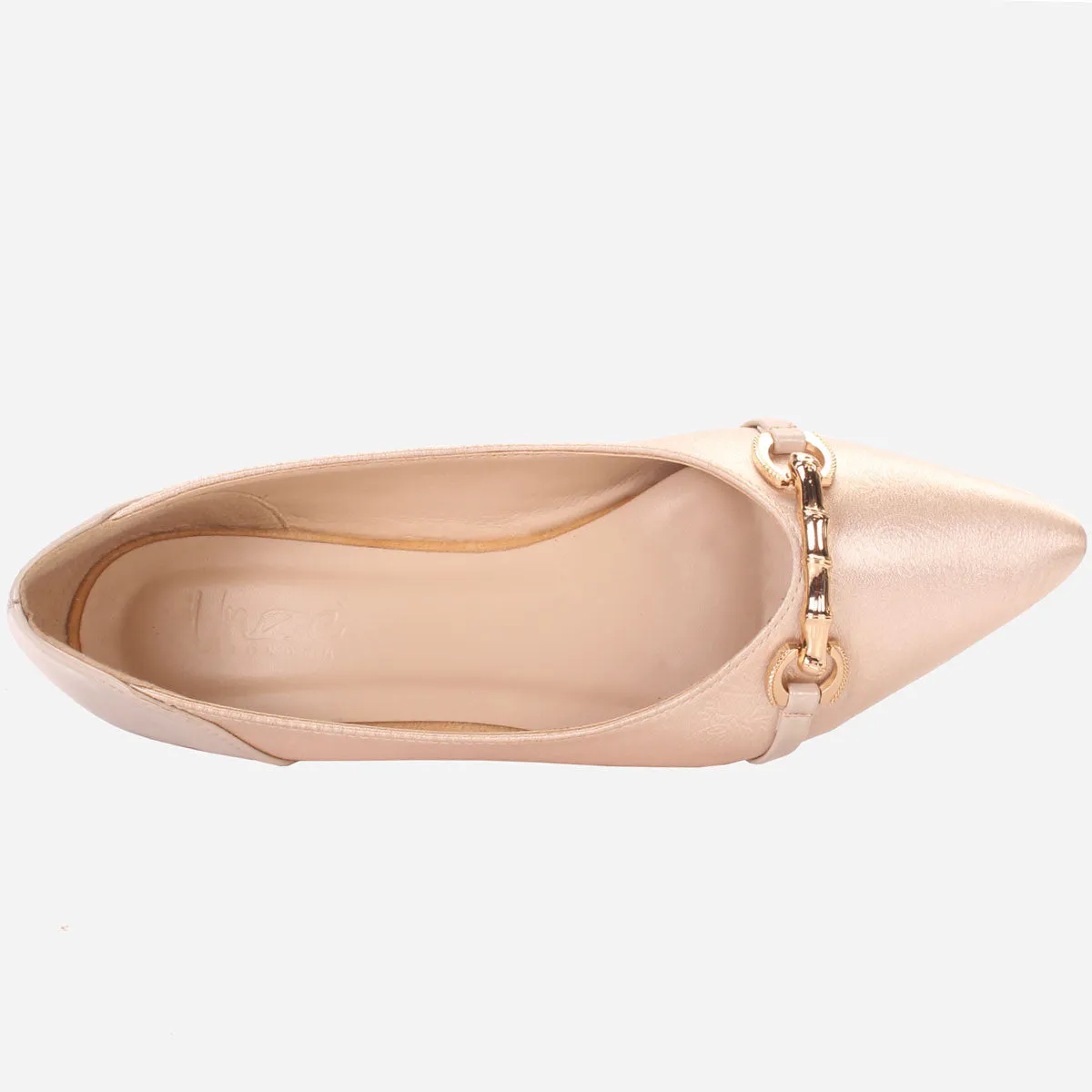 Women's "PARTIA" Pointed Toe Slip On Flat Pumps