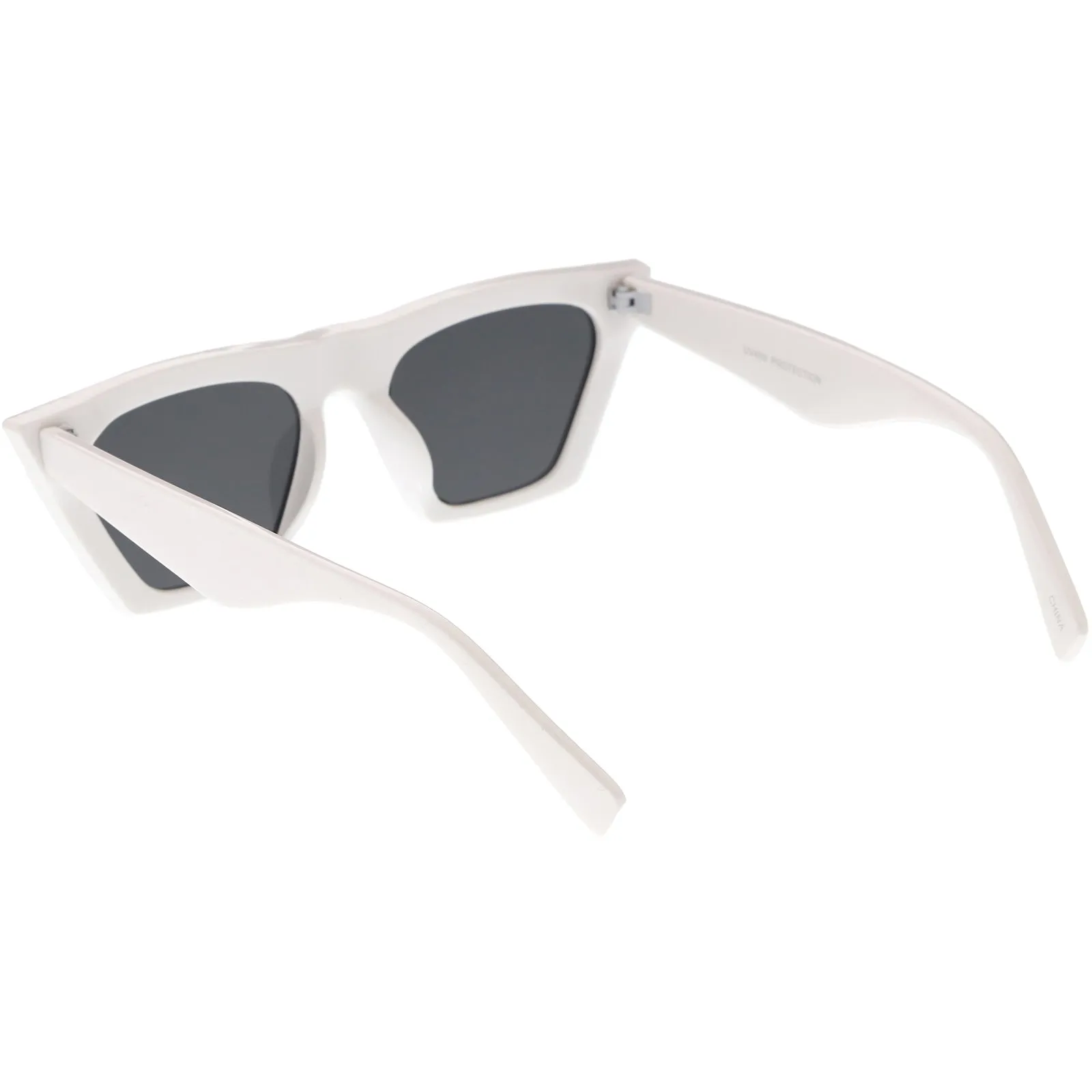 Women's Retro Oversize Wide Pointed Cat Eye Sunglasses C921