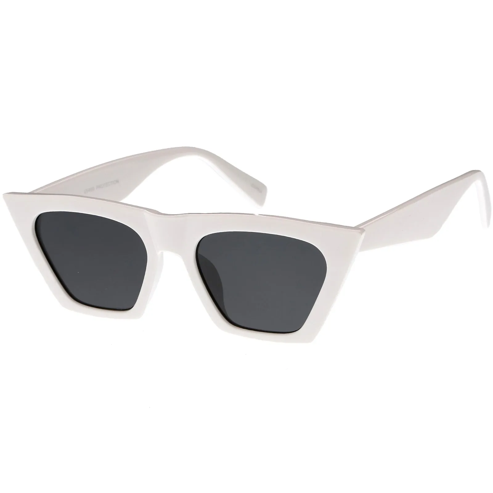Women's Retro Oversize Wide Pointed Cat Eye Sunglasses C921