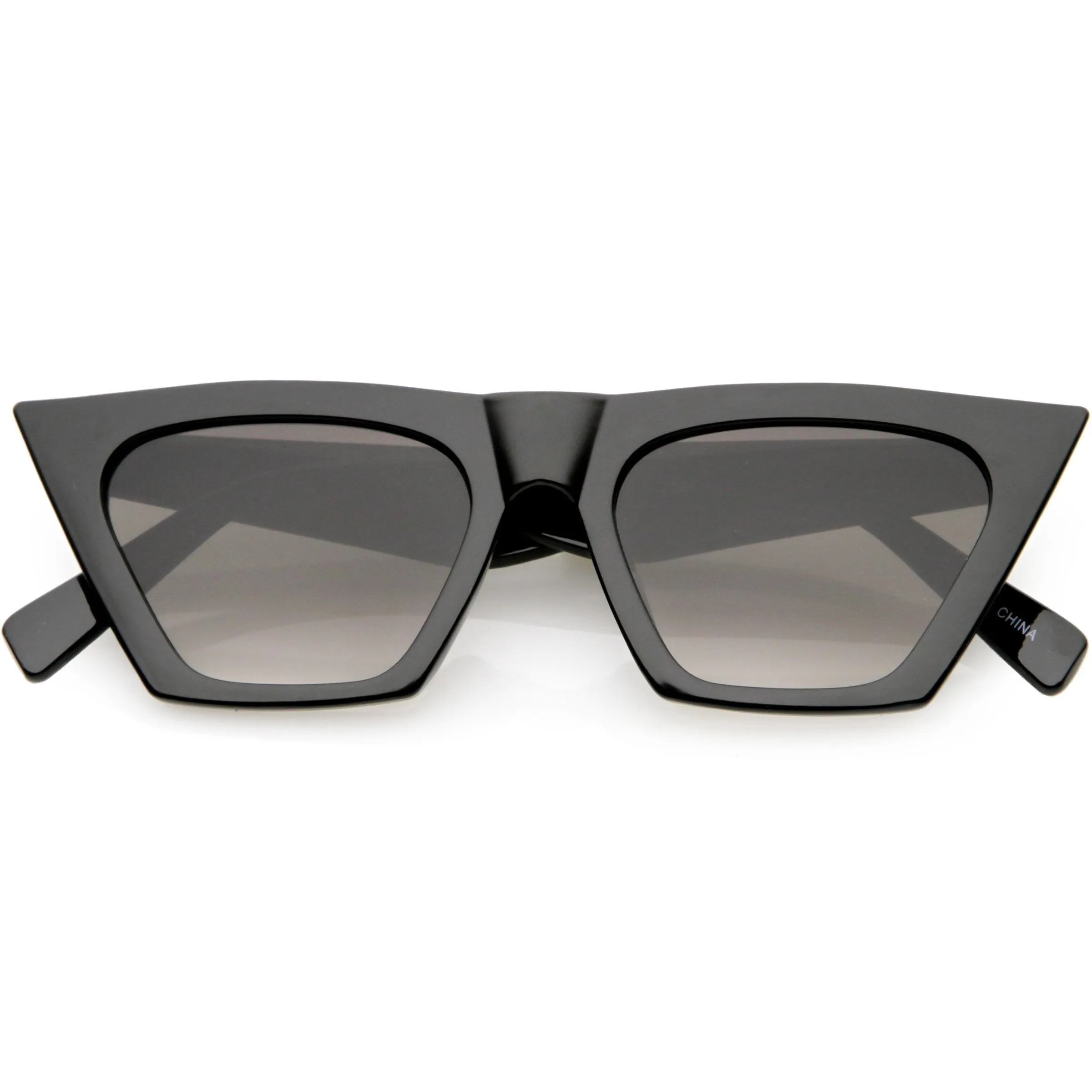 Women's Retro Oversize Wide Pointed Cat Eye Sunglasses C921
