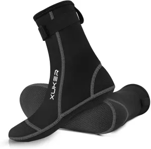 XUKER Neoprene Water Socks 3mm, Sand Proof Beach Volleyball Socks Diving Socks for Outdoor Water Sports