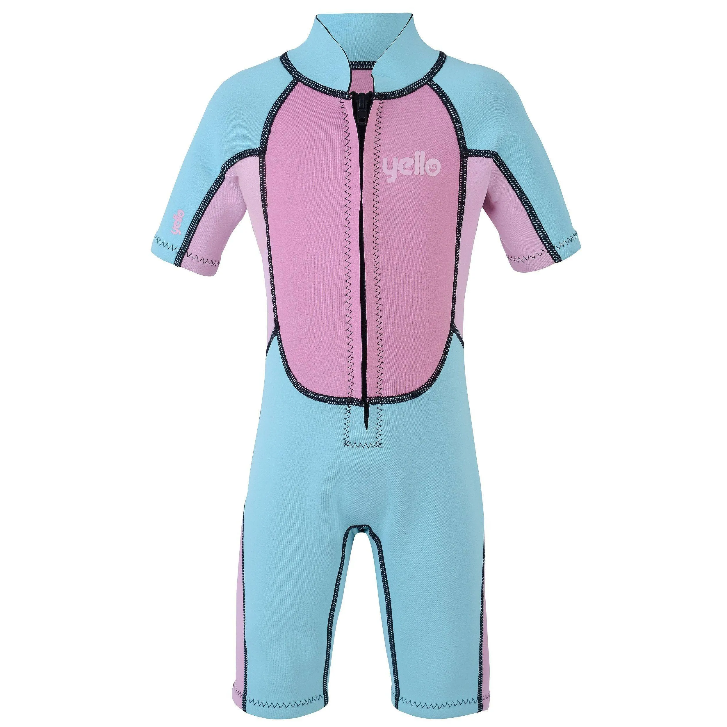 Yello Kids Seahorse Shortie Wetsuit (Ages 1-4) -PINK (Age 4 only)