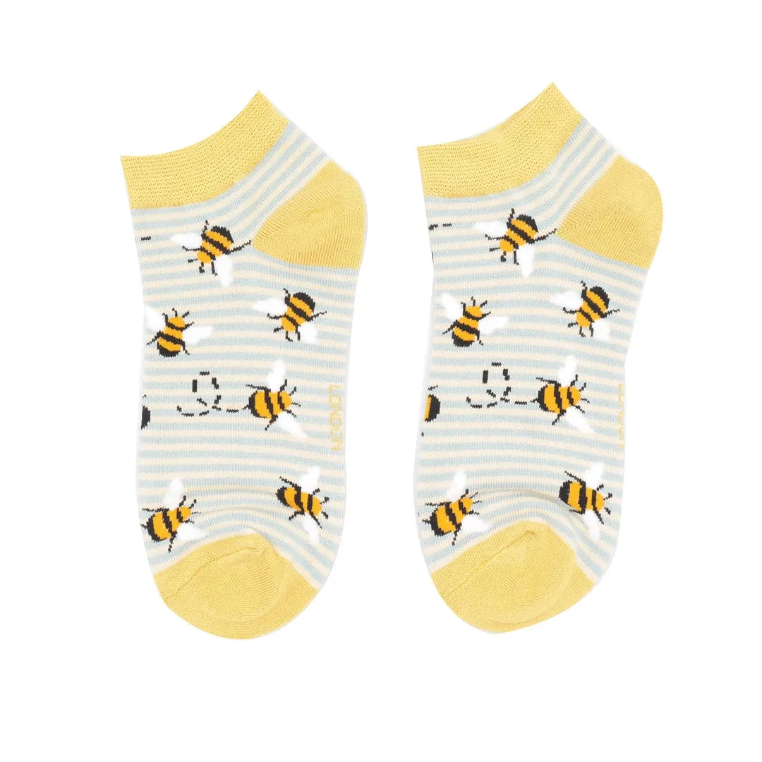 Yellow Bee Trainer Socks